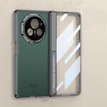 Custodia per telefono antiurto con cerniera magnetica integrata GKK per Honor Magic V3 AG Phantom (verde)