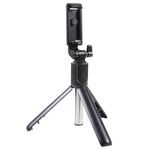 Bastone per selfie con treppiede Bluetooth multifunzionale R1 (nero)