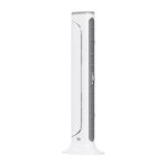 WT-F60 Ventola per schermo pensile per computer portatile Ventola verticale per desktop ricaricabile USB (bianca)