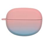 Per Bose Ultra Open Earbuds Custodia protettiva per auricolari in PC satinato sfumato (rosa blu)