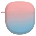 Per Bose QuietComfort Earbuds II / Ultra Gradient PC Frosted Custodia protettiva per auricolari (rosa blu)