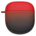 Per Bose QuietComfort Earbuds II / Ultra Gradient PC Frosted Custodia protettiva per auricolari (rosso nero)