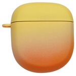 Per Bose QuietComfort Earbuds II / Ultra Gradient PC Frosted Custodia protettiva per auricolari (giallo arancione)