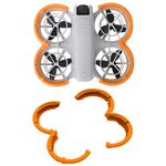 Per DJI Neo Sunnylife Propeller Protective Guard Anti-collisione Anello di copertura (arancione)