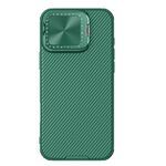 Per iPhone 16 Pro NILLKIN Black Mirror Prop CD Texture Mirror Custodia per telefono (verde)