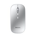 Yesido KB15 Slim 2.4G Mouse ottico wireless ricaricabile (bianco)