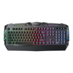 Tastiera cablata USB Yesido KB21 a 104 tasti, 1,5 m, con luce di respirazione (nera)