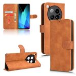 Per Infinix Zero 40 4G Custodia in pelle magnetica con chiusura magnetica (marrone)