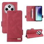Per Redmi 14C Custodia in pelle con chiusura magnetica (rosso)