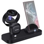 Supporto di ricarica 4 in 1 B25 Type-C per telefono Samsung Watch / Galaxy Buds (nero)