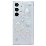 Per Samsung Galaxy S24 FE 5G Love Epoxy TPU Custodia protettiva (trasparente)