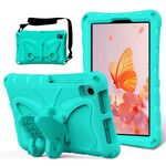 Per TCL Tab 8 LE / WiFi 2023 Custodia per tablet antiurto con supporto a farfalla in EVA (verde menta)