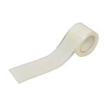 Nastro autoadesivo in silicone bifacciale, autofondente, per maniglia kayak, nastro senza cuciture, colore: bianco