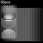 Per Tecno Spark 30 Pro 50 pezzi 0,26 mm 9H 2,5D Pellicola in vetro temperato
