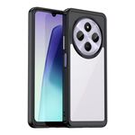 Per Redmi 14R Custodia per telefono in TPU ibrida acrilica serie colorata (nero)