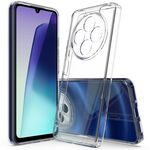 Per Redmi 14C 4G Custodia per telefono in TPU acrilico antigraffio (trasparente)