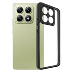 Per Xiaomi 14T Custodia per telefono in TPU trasparente ibrida in PC satinato
