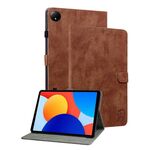 Per Xiaomi Redmi Pad SE 8.7 Custodia per tablet in pelle con motivo a tigre (marrone)