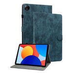 Per Xiaomi Redmi Pad SE 8.7 Custodia per tablet in pelle con motivo a tigre (blu scuro)