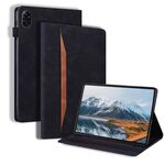 Custodia per tablet in pelle antiurto con giunzione per Honor Pad X8a (nera)