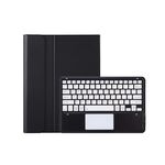 Per Huawei MatePad Pro 12.2 Custodia per tablet in pelle con tastiera Bluetooth staccabile ultrasottile con touchpad (nero bianco)