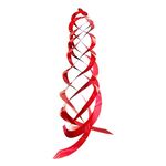 Repellente per uccelli Laser Flash Repellente per uccelli da frutteto Rotore eolico riflettente a spirale (rosso)