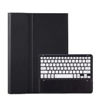 Per Samsung Galaxy Tab S10 Ultra A910B Custodia per tablet in pelle con tastiera Bluetooth staccabile e slot per penna (nero+bianco)