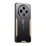 Per Xiaomi Redmi 14C Blade Series TPU Hybrid Metal Phone Case (Oro)