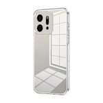 Per Honor Play 9T 5G Custodia per telefono con placcatura trasparente e foro sottile (trasparente)