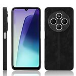 Per Redmi 14C 4G Custodia per telefono con motivo a mucca e cuciture (nero)