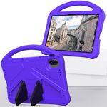 Per Honor Pad X8a Custodia per tablet antiurto in EVA con supporto (viola)
