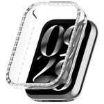Per Xiaomi Mi Band 8 Pro Diamond PC Half Coverage Watch Custodia protettiva (colore trasparente)