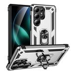 For Samsung Galaxy S25 Ultra 5G Shockproof TPU + PC Phone Case(Silver)