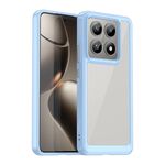 For Xiaomi 14T Colorful Series Acrylic Hybrid TPU Phone Case(Blue)