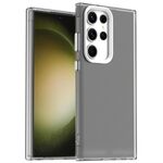 For Samsung Galaxy S24 Ultra 5G Candy PC Hybrid TPU Shockproof Phone Case(White)