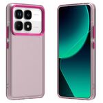 Per Xiaomi 14T Pro Candy PC Hybrid TPU antiurto Custodia per telefono (rosso)