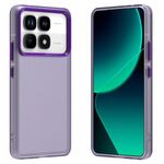 Per Xiaomi 14T Pro Candy PC Hybrid TPU Custodia antiurto per telefono (viola)