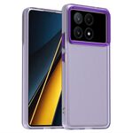 Per Redmi K70E Candy PC Hybrid TPU antiurto Custodia per telefono (viola)