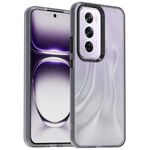 Per OPPO Reno12 Pro Global Candy PC Hybrid TPU Custodia antiurto per telefono (nero)
