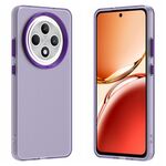 Per OPPO Reno12 F 4G Candy PC Hybrid TPU Custodia antiurto per telefono (viola)