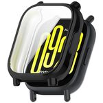 Per Redmi Watch 5 Active Custodia protettiva per orologio in TPU elettrolitico a copertura totale (nero)
