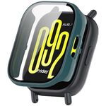 Per Redmi Watch 5 Active Tempered Film Custodia protettiva per orologio PC integrata (verde pino)