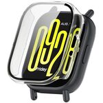 Per Redmi Watch 5 Active Tempered Film Custodia protettiva per orologio PC integrata (colore trasparente)