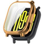 Per Redmi Watch 5 Lite Custodia protettiva per orologio in TPU elettrolitico a copertura totale (oro rosa)