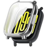 Per Redmi Watch 5 Lite Custodia protettiva per orologio in TPU elettrolitico a copertura totale (argento)