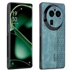 Custodia per telefono OPPO Find X6 Pro AZNS 3D in rilievo (verde scuro)