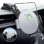 Per Samsung Galaxy Z Fold4 / 3 S9 Caricatore wireless per telefono per auto a doppia bobina