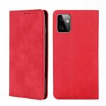 Per Motorola Moto G Power 2023 Skin Feel Custodia per telefono in pelle con vibrazione orizzontale magnetica (rossa)