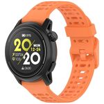Per cinturino in silicone a sgancio rapido Coros Pace 3 da 22 mm (arancione)