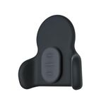 Supporto lombare regolabile in memory foam per auto multifunzionale, colore: grigio classico